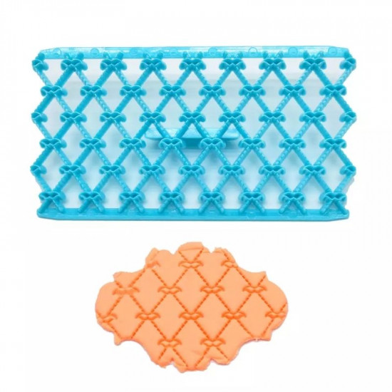 Fondant Quilt Embosser Mould Style 7